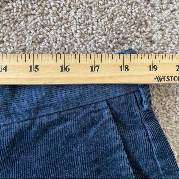 Polo Ralph Lauren Stretch Classic Fit Straight Corduroy Pants Sz 38x32 Navy - Picture 9 of 10